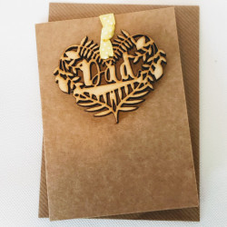 Dad Decoration Card