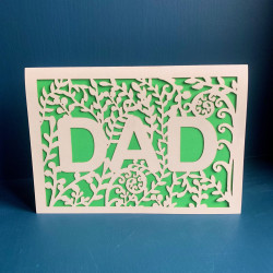 Leaf Dad Card