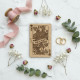 Personalised Wooden King & Queen Playing Card