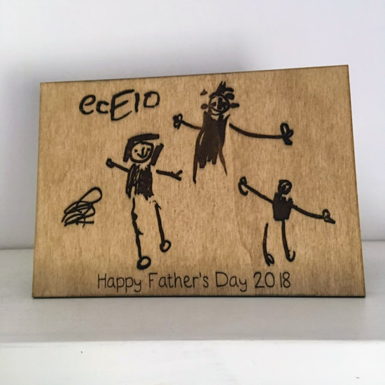 Kid's Drawing Card