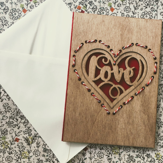 Love Heart Card
