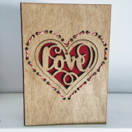 Love Heart Card