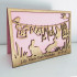 Personalised Wooden Baby Card