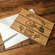 Personalised Wine Crate Card