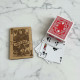 Personalised Wooden King & Queen Playing Card