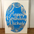 Paper Cut Seashell Birthday Card