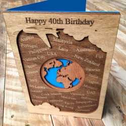 Traveller Birthday Card