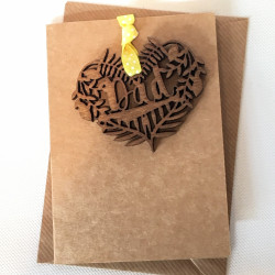 Dad Decoration Card