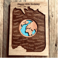Traveller Birthday Card