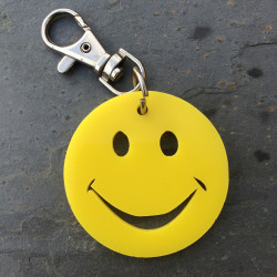Smiley Keyring