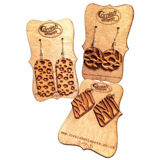 Animal Print Earrings