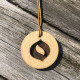 Personalised Wooden Initial Necklace