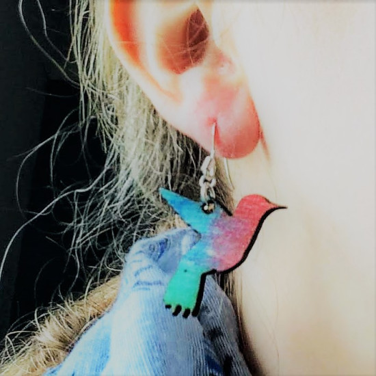 Humming Bird Earrings