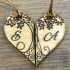 Split Heart Pendants