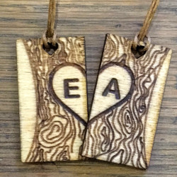 Split Tree Pendants