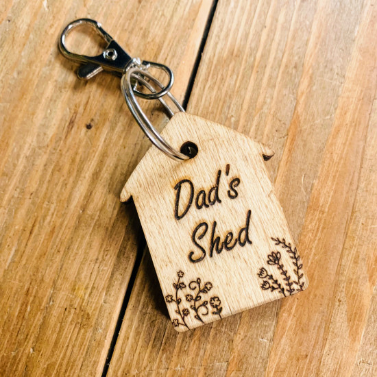 Personalised House Keyring