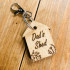 Personalised House Keyring