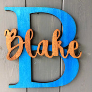 Personalised Wall Letter With Name