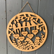 Birds on a Branch Wall Art