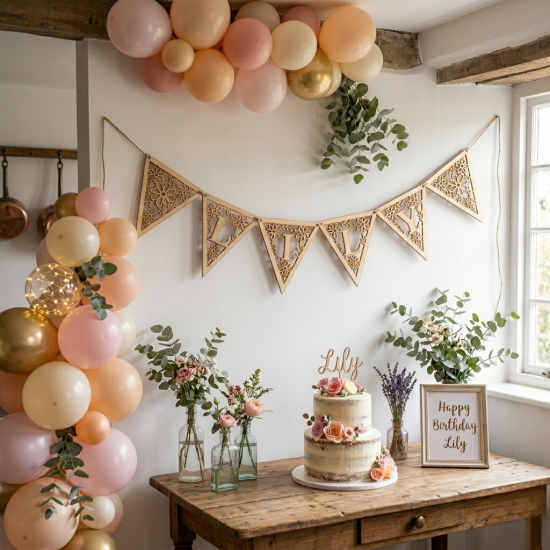 Personalised Wooden Bunting