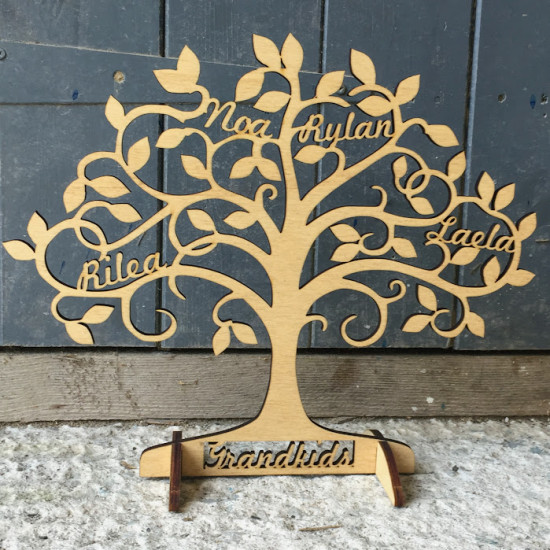 Freestanding Family Tree