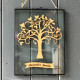 Family Tree in a Glass Frame