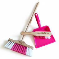 Child's Personalised Dustpan and Brush Set