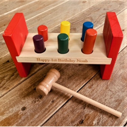 Personalised Peg Bench