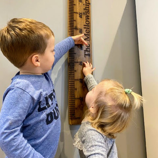 Wooden Height Chart Ruler
