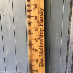 Wooden Height Chart Ruler