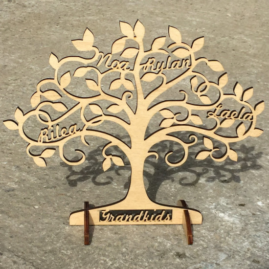 Freestanding Family Tree
