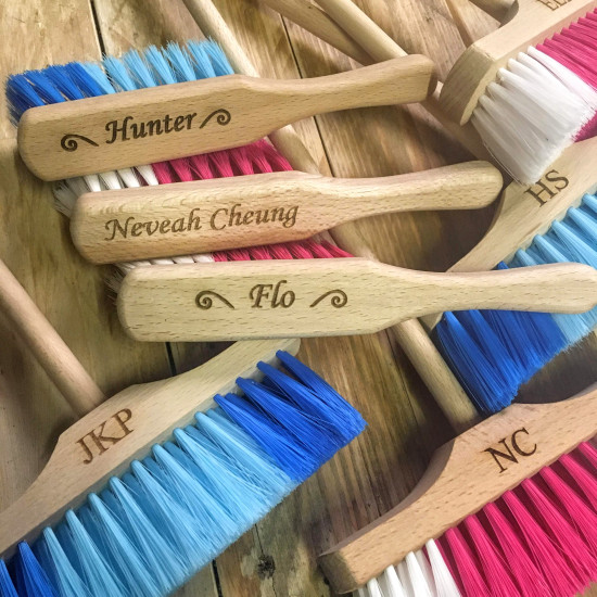 Child's Personalised Dustpan and Brush Set