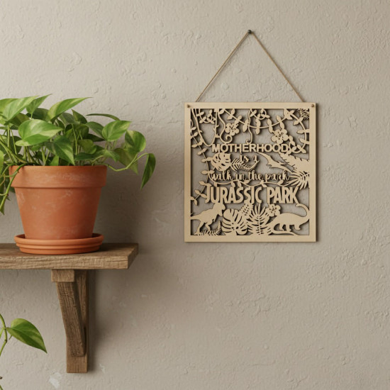 Motherhood Quote Plaque