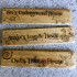 Set of 3 Wooden Signs