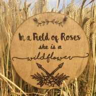 She is a Wildflower Sign