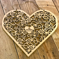 Personalised Family Heart