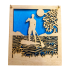 Male Paddle Boarder Plaque