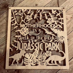 Motherhood Quote Plaque