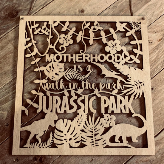 Motherhood Quote Plaque