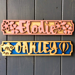 Personalised Name Plaque