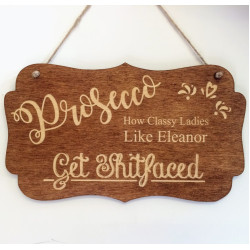 Personalised Prosecco Sign