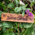 Wooden Reclaimed Secret Garden Sign