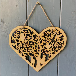 Woodland Animal Heart