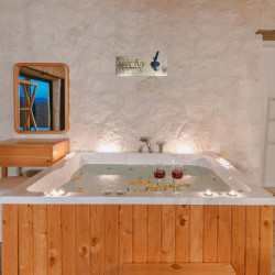 Rustic Wooden Hot Tub Sign