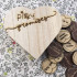Wooden Love Tokens In a Box