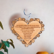 Love Bible Verse Heart Plaque