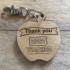 Thank You Teacher Keyring