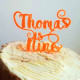 Personalised Cake Topper