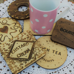 Set of 6 Biscuit Coasters