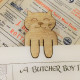 Wooden Cat Bookmark